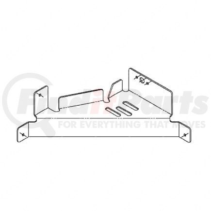 18-28822-001 by FREIGHTLINER - Sleeper Bunk Pivot Bracket