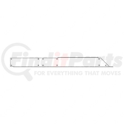 Freightliner 18-30973-000 Sleeper Bunk Support Bracket Sleeper Bunk Support Bracket