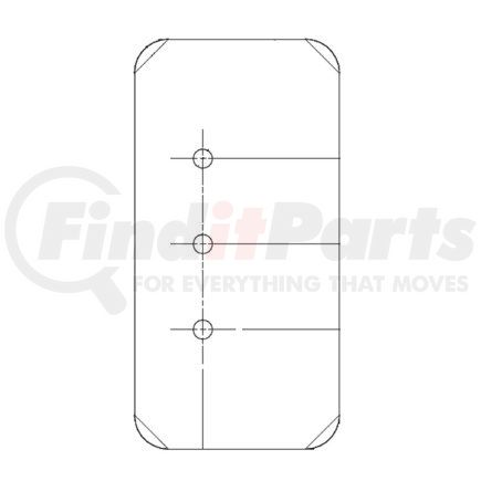 18-31145-001 by FREIGHTLINER - REINF PLATE FRNG M R S