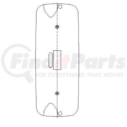 18-31637-003 by FREIGHTLINER - Door Mirror Cover