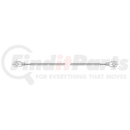 18-32188-002 by FREIGHTLINER - CABLE BAG DOOR TETHER