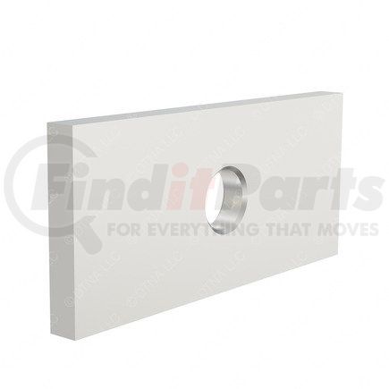 16-12562-008 by FREIGHTLINER - Multi-Purpose Spacer - Axle, 0.50 Thick, 0.978 Diameter, Aluminum