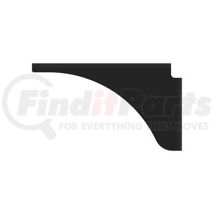 22-43745-000 by FREIGHTLINER - Deck Plate Bracket - Mounting, Left Hand