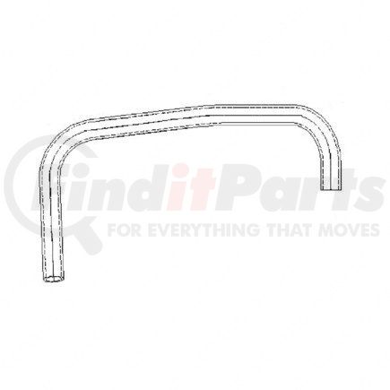 21-26801-001 by FREIGHTLINER - SUPPORT TUBE BUMPER AERO