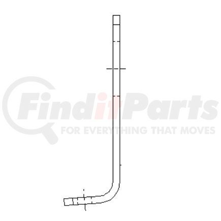 22-32516-000 by FREIGHTLINER - Mud Flap Hanger Bracket