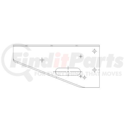 22-34322-000 by FREIGHTLINER - Multi-Purpose Bracket