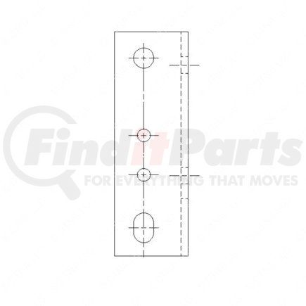 22-34353-000 by FREIGHTLINER - ANGLE TREADPLT OUTBD S