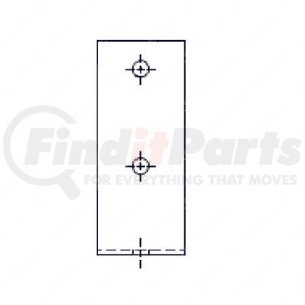 22-34413-003 by FREIGHTLINER - Tail Light Bracket