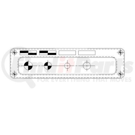 22-35017-002 by FREIGHTLINER - Dashboard Panel