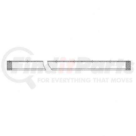 22-41308-123 by FREIGHTLINER - Truck Fairing Mounting Bracket - Fairing, Support, 2300 Mm, Right Hand