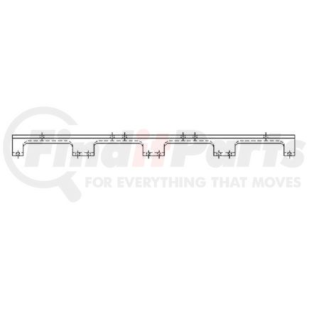 22-40722-002 by FREIGHTLINER - SUPPORT TRD PLATE RECESSE