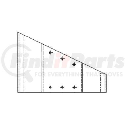 22-44025-000 by FREIGHTLINER - Multi-Purpose Bracket