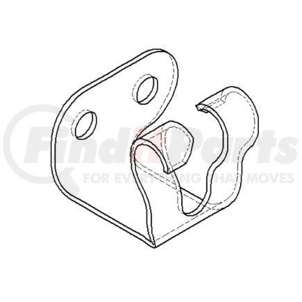 22-44470-000 by FREIGHTLINER - Deck Plate Mounting Hardware - Spring, Retention