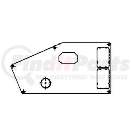 22-45113-068 by FREIGHTLINER - PANEL UPPER SEC B