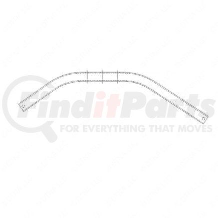 22-45210-000 by FREIGHTLINER - SUPPORT TUBE SIDE EXT