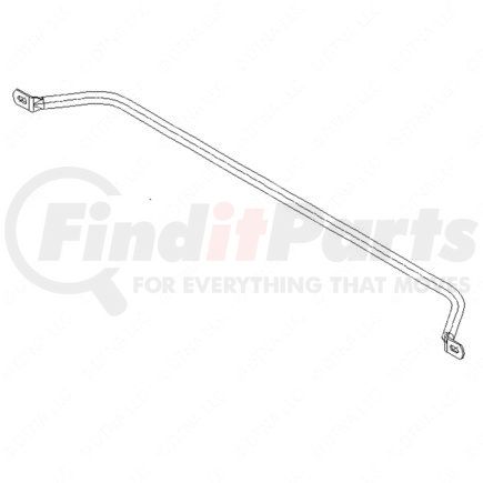 22-46128-001 by FREIGHTLINER - Trailer Air Brake Connection Slide Bar - Stainless Steel