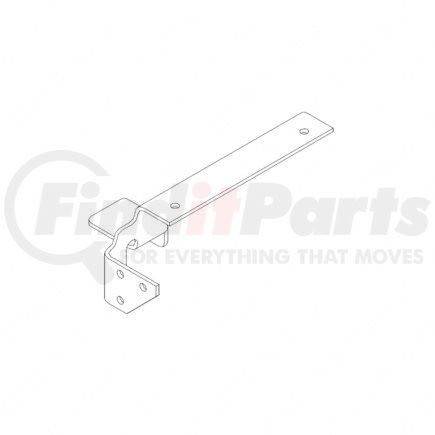 22-46186-001 by FREIGHTLINER - BRACKET MTG HORN W/SHLDS