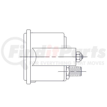 22-46426-000 by FREIGHTLINER - Air Pressure Gauge