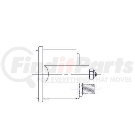 22-46428-010 by FREIGHTLINER - Engine Oil Pressure Gauge