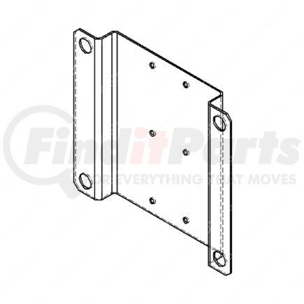 22-51269-000 by FREIGHTLINER - PLATE MTG QUALCOMM IND