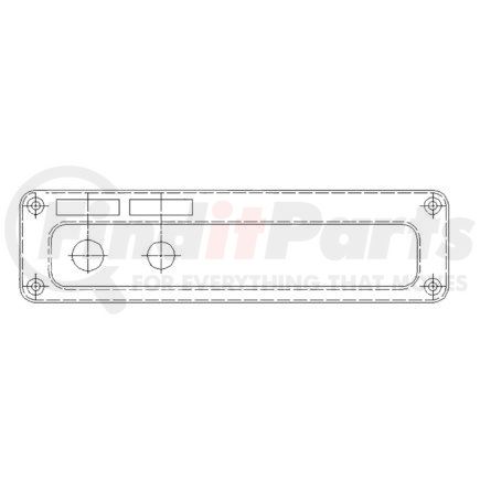 22-51855-001 by FREIGHTLINER - LS PANEL DRIFTWOOD BUR