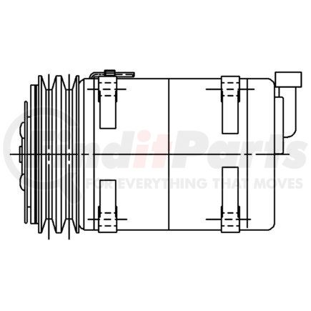 22-51980-000 by FREIGHTLINER - A/C Compressor