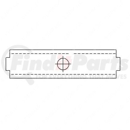 22-52325-000 by FREIGHTLINER - Fuel Tank Clamp Step - Without Retainer