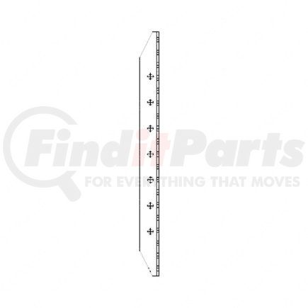 22-58584-000 by FREIGHTLINER - Angle Mount - Plate Mount, 8/9 Rail, Even, 1 Loc