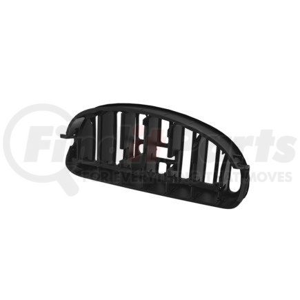 22-69624-001 by FREIGHTLINER - Dashboard Air Vent - Right Hand, Laser Black, ABS