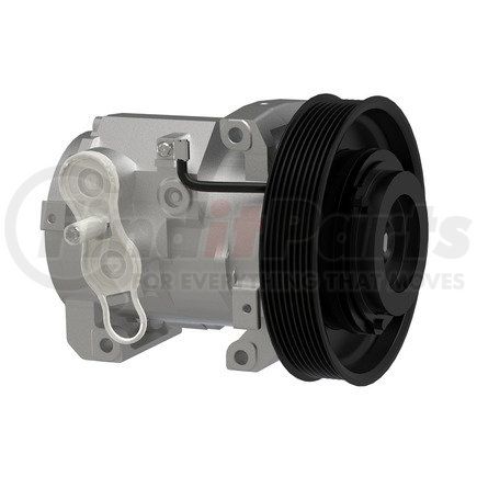 22-65772-001 by FREIGHTLINER - A/C Compressor - 12V, 6.30" dia. Pulley, 8000 RPM, 10.20 cc/rev