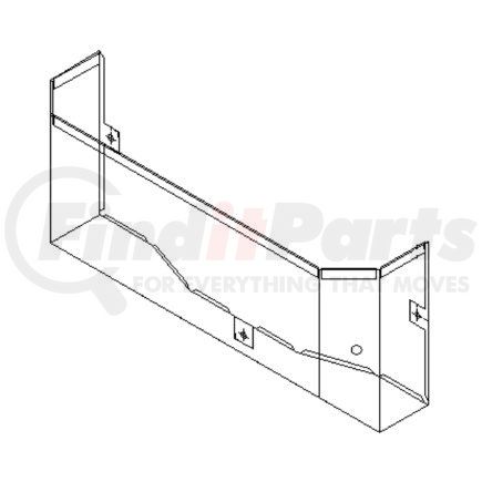 18-37879-001 by FREIGHTLINER - RECORD BOX RR WALL HN8