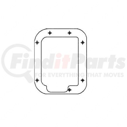 18-41885-004 by FREIGHTLINER - Shift Tower Ring - Transmission Opening, Mechanical Tower