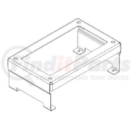 18-46067-000 by FREIGHTLINER - BRACKET FLOOR MTD CON