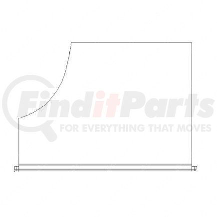 18-57601-000 by FREIGHTLINER - SHELF MID RHS CABINET SLW