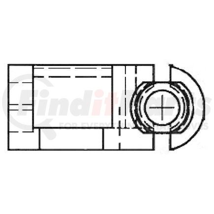 18-71507-000 by FREIGHTLINER - Door Lock Rod Clip