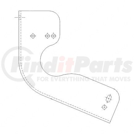 21-20111-000 by FREIGHTLINER - END,BUMP