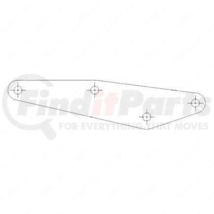 21-25154-002 by FREIGHTLINER - Bumper Bracket