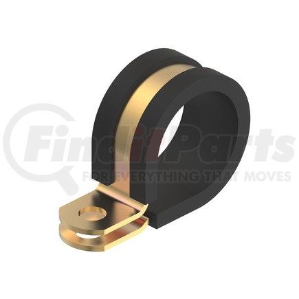 23-11357-006 by FREIGHTLINER - Multi-Purpose Clamp - Hose, Single, Cushion, 0.375 Diameter