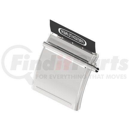 22-73944-019 by FREIGHTLINER - Truck Quarter Fender - 304 Stainless Steel, Standard Mount, Right Hand