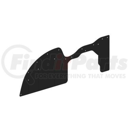 22-74088-009 by FREIGHTLINER - Fender Splash Shield - QF Mounted, M2 Sba, Right Hand