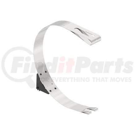 A03-43666-001 by FREIGHTLINER - Fuel Tank Strap - 25 Inch, Fair, Polished