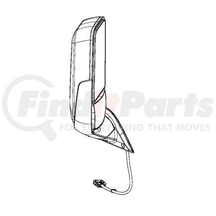 22-75513-508 by FREIGHTLINER - LAMP-MARKER,MIRROR,RHD P4