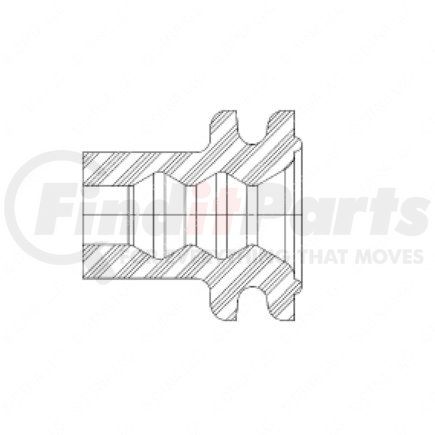 23-12497-282 by FREIGHTLINER - Multi-Purpose Seal - Cable, Global Terminal 280 Sealed, Tan, 2.5-3.2