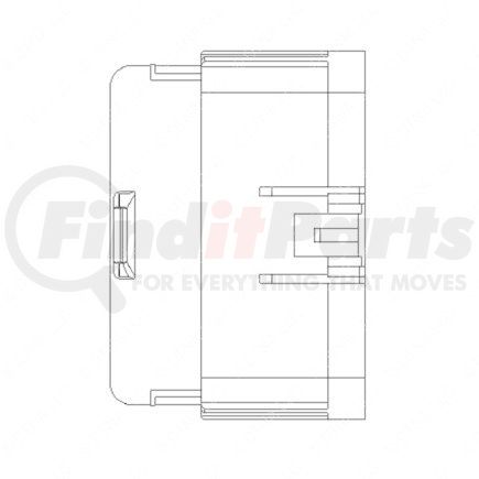 23-13144-020 by FREIGHTLINER - Receptacle - 16 Cavity, Gt280S, Pac15326667