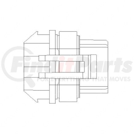 23-13144-407 by FREIGHTLINER - Plug - 4 Cavity, Gt150Scl, Pac15354716