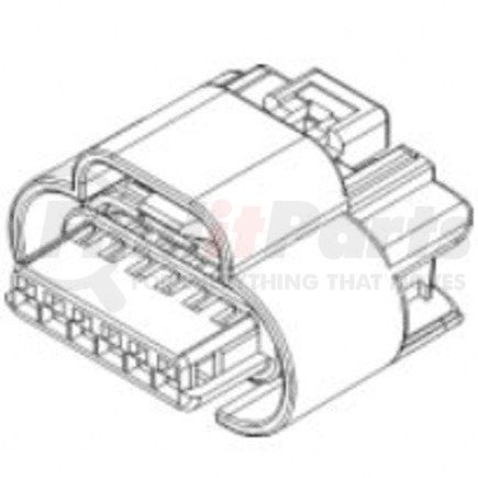 23-13144-604 by FREIGHTLINER - Plug - 6 Cavity, Global Terminal 150Scl, Pac15336013