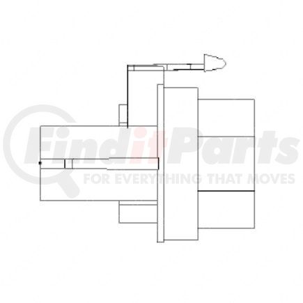 23-13147-400 by FREIGHTLINER - PLUG-4CAV GT-MP PAC15336745 GY