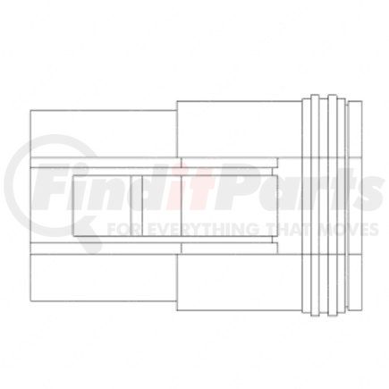 23-13148-313 by FREIGHTLINER - PLUG-3CAV,DT,DUFDT06-3S-P012,B