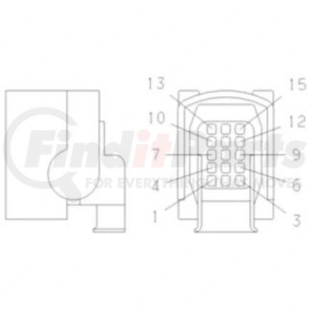 23-13149-023 by FREIGHTLINER - Multi-Purpose Plug