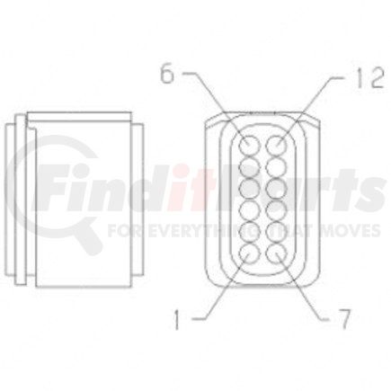 23-13149-033 by FREIGHTLINER - Electrical Connectors